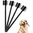 thumbnail image 1 of 4 Pieces Multifunctional Pet Grooming Comb Dog Flea Comb Double Sided Dog Eye Comb Brush, 1 of 5