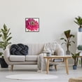 thumbnail image 2 of Stupell Industries Vivid Pink Dahlia Flower Bloom Botanical & Floral Painting Black Framed Art Print Wall Art, 2 of 7