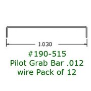 HO Pilot Grab Bar .012 Wire (12)