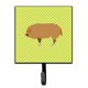 thumbnail image 1 of ""Caroline'S Treasures Gancho De Pared Húngaro Mangalica Pig Verde Pequeño Multicolor"", 1 of 1