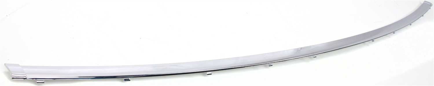 Bumper Trim Compatible With 1995-2001 BMW 750iL 1995, 1997-2001 740i Rear, Center Chrome