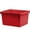 Red, variant on Storex 4 Gallon/15 L Classroom Storage Bin, Black (6 units/pack)