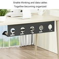 thumbnail image 2 of Easy Installation Wire Rack Metal Cable Tray Under Desk Cable Management Stand, 2 of 10