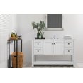 thumbnail image 4 of Tribecca 48" 4-Drawer Vanity, White, 4 of 6