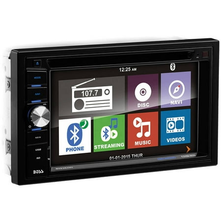 Boss Audio BV9384NV Bluetooth Double-DIN DVD Player with 6.2