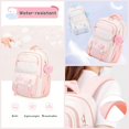 thumbnail image 4 of Cute Casual College School Bookbags, Large‑Capacity Lightweight Backpack, Travel Daypack for Teens, 4 of 6