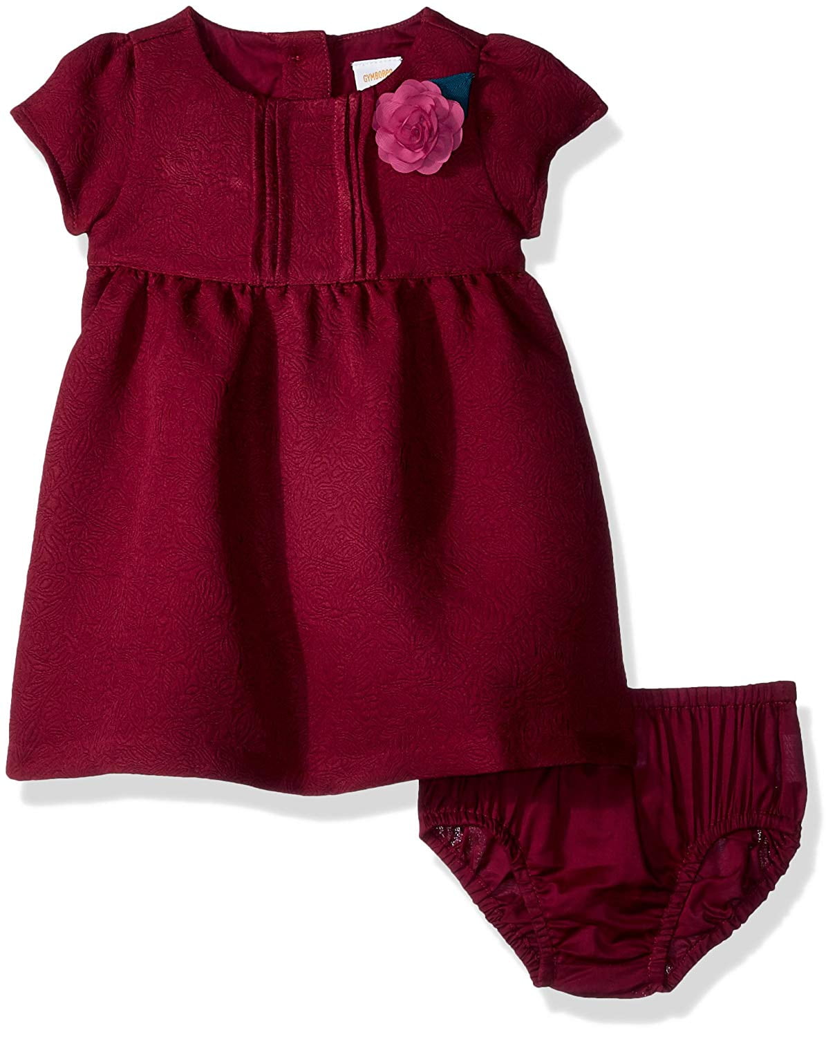 burgundy dress 12 months