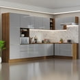 thumbnail image 2 of Cocina Integral Completa Modular Madesa Lux 546cm MG 05, 2 of 5