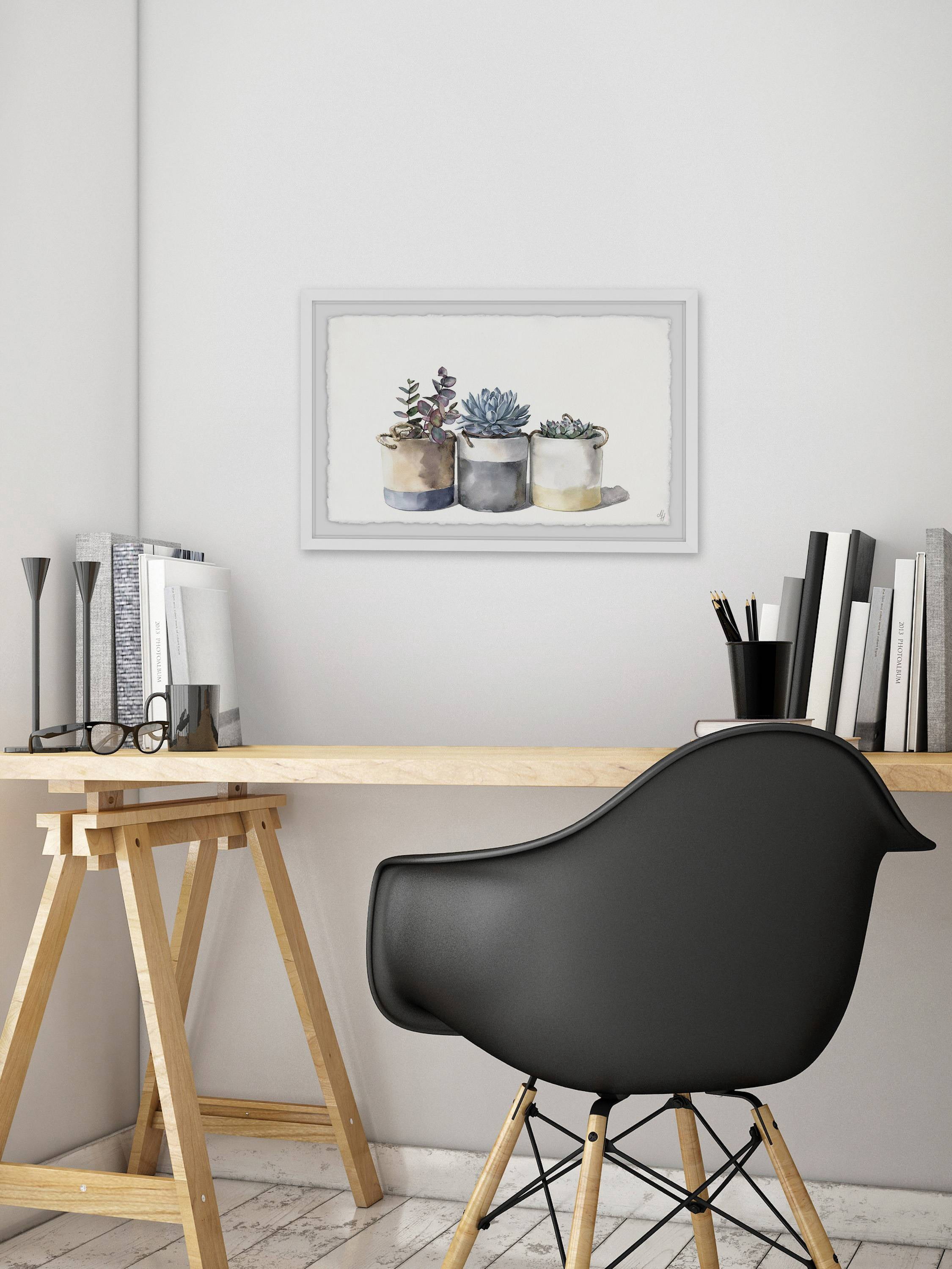 Marmont Hill Granny's Cacti Framed Wall Art