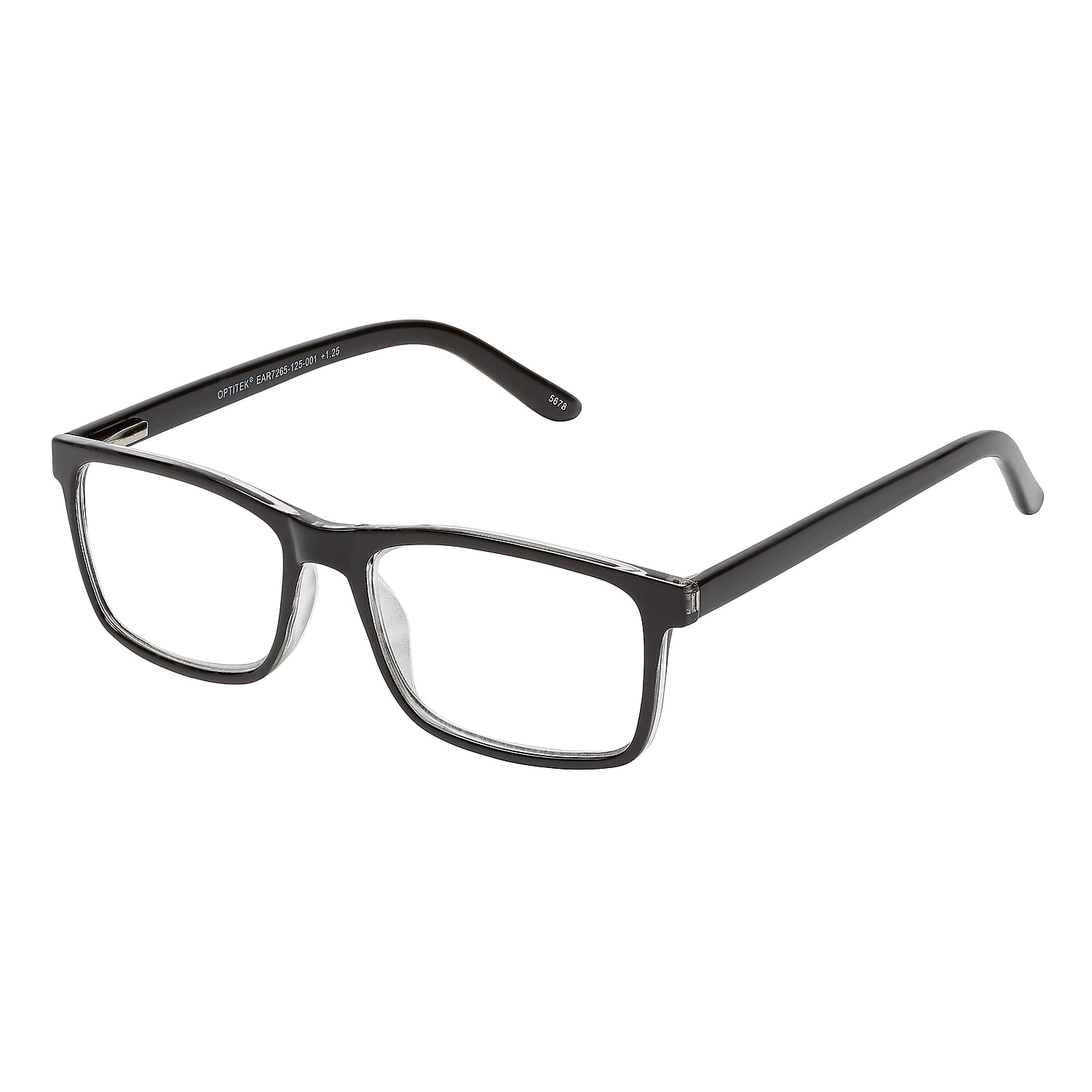 SAV Optitek +2.50 Reading Glasses Black (EAR7265-250-001)