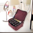thumbnail image 3 of Milaget 60/63 slots Oil Carry Case 1ML/2ML/3ML/5ML-15MLHolder Sac de Rangement Sac Outil Rouge, 3 of 8