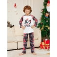 thumbnail image 5 of Conjunto de pijamas navideños a juego para toda la familia 2024 Nuevo disfraz con estampado JOY WORLD Pijamas familiares Mono para bebé Ropa para perros, 5 of 5