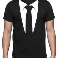 Black - Tuxedo Half Sleeve