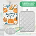 thumbnail image 6 of Yayeee Pot Holders Kitchen Heat Resistant with Pocket 7"x9.8" Cotton Oven Cooking Hot Pads, Pumpkins Pattern, 6 of 7