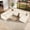 Beige-5 Seater-Chaise, variant on Neche 204.7" Oversized Sectional Boneless Couch, Modern 9 Seater Modular Sofa with Chaise, Deep Seat Convertible Plush Corduroy Cloud Couches for Living Room, No Assembly Required, Black