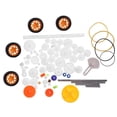 thumbnail image 4 of LAFGUR 78pcs Motor Gear Kits, Worm Gear Set, Automobile Cars Replacement For Robot Toy Repair, 4 of 8