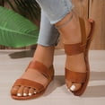 thumbnail image 6 of Women's Sandals Fashion Women Casual Round Head Comfy Sandals Beach Casual Sandals Shoes, 6 of 9