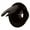 Black, variant on JR Products 541-3-A - Deluxe 5.2"D Black Round Electric Cable Hatch with Back