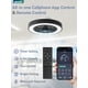 thumbnail image 5 of Ventilador de techo LEDIARY de 20 pulgadas, sin aspas, negro, control remoto de 57 W, 5 of 7