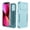 Celadon+Celadon, variant on iPhone 13 Pro Case with Slide Camera Cover, Heavy Duty Camera Lens Protection Hard PC Soft TPU Slim Fit Military-Grade Drop Protective Case iPhone 13 Pro 6.1" (Navy+Celadon)