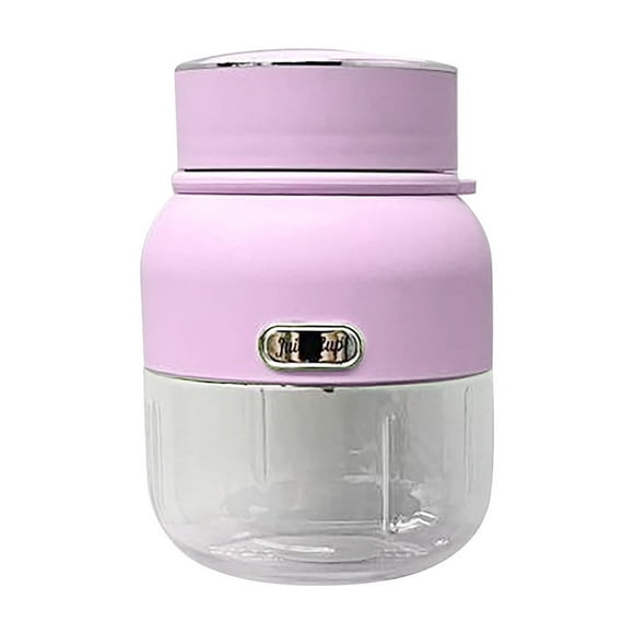 potrochi Portable Blender for Shakes and Smoothies, Multifunctional USB Winepress Wireless Juicing Cup Portable Outdoor Winepress Machine