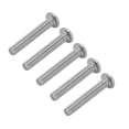 thumbnail image 4 of 50 Uds. Tornillos con cabeza de botón de acero galvanizado M4 para instrumentos clasificados Electronics2802-0004-0025, 4 of 9