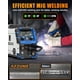 thumbnail image 3 of Máquina de Soldadura MIG AZZUNO 110V/220V, 155Amp 5 en 1 Gas MIG/MIG de Aluminio/MIG sin Gas con Flux/LIFT TIG/Soldadura con Electrodo, Soldadora Mejorada con Alimentador de Alambre, 3 of 6