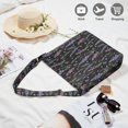thumbnail image 2 of Floral Print Crossbody Shoulder Bag | Lightweight Adjustable Sling Tote | Large Capacity Multi-Pocket Purse, 2 of 5