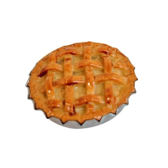 Xloro Miniature Dollhouse Desserts Pretend Play Food Lifelike Pies and Sweets 3D Resin Mini Food Crafts Accessories for Dollhouse Decor (1Pc 1.26"x0.35")