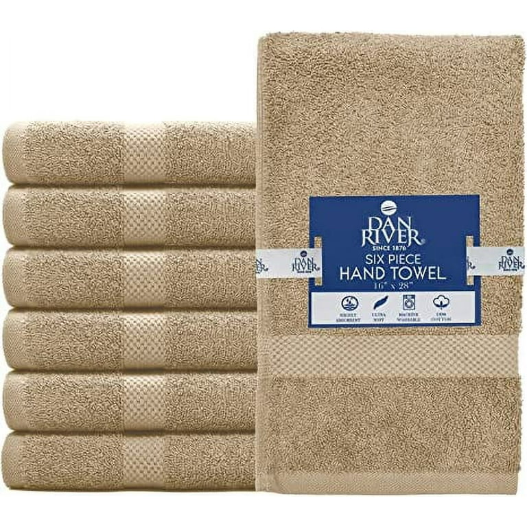 Grandeur Hospitality Bath Towel 6 Pack 34 x 54 100% Cotton 6