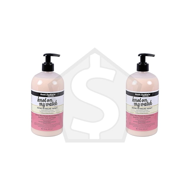Bundle of 2 - AUNT JACKIE'S Knot On My Watch Instant Detangling Therapy - 24oz