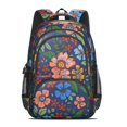 thumbnail image 2 of Pioneer Flower Backpack for School,Cute School Bag,Schoolbag with Adjustable Shoulder Straps & Padded Back,16.9 Inch, 2 of 5