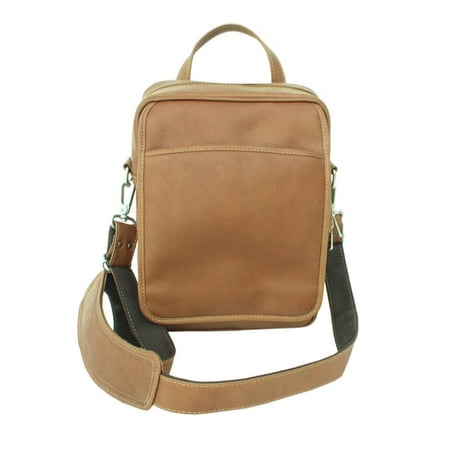 Piel Leather Travelers Carry-All Bag - Saddle