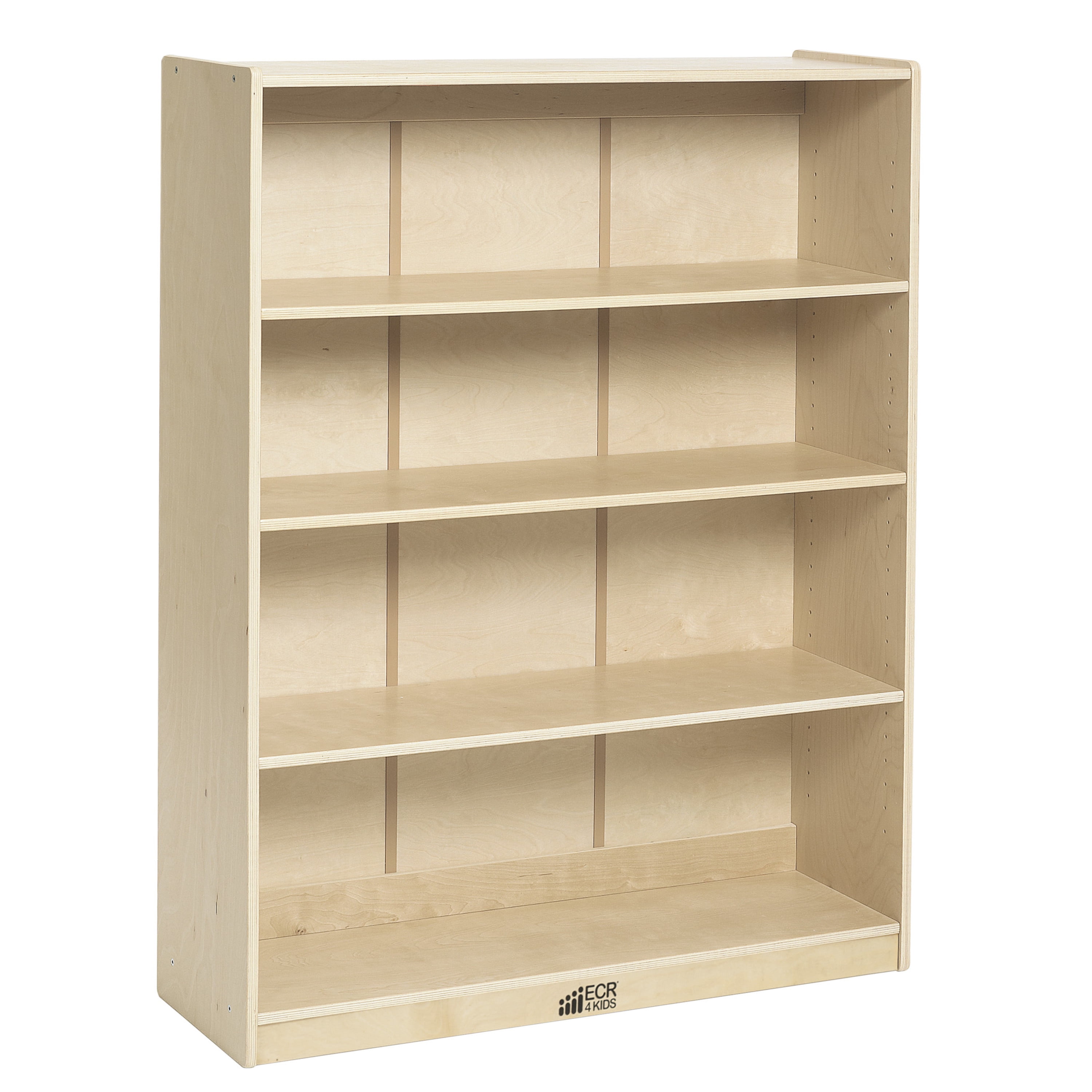 48in H Classic Birch Bookcase Com