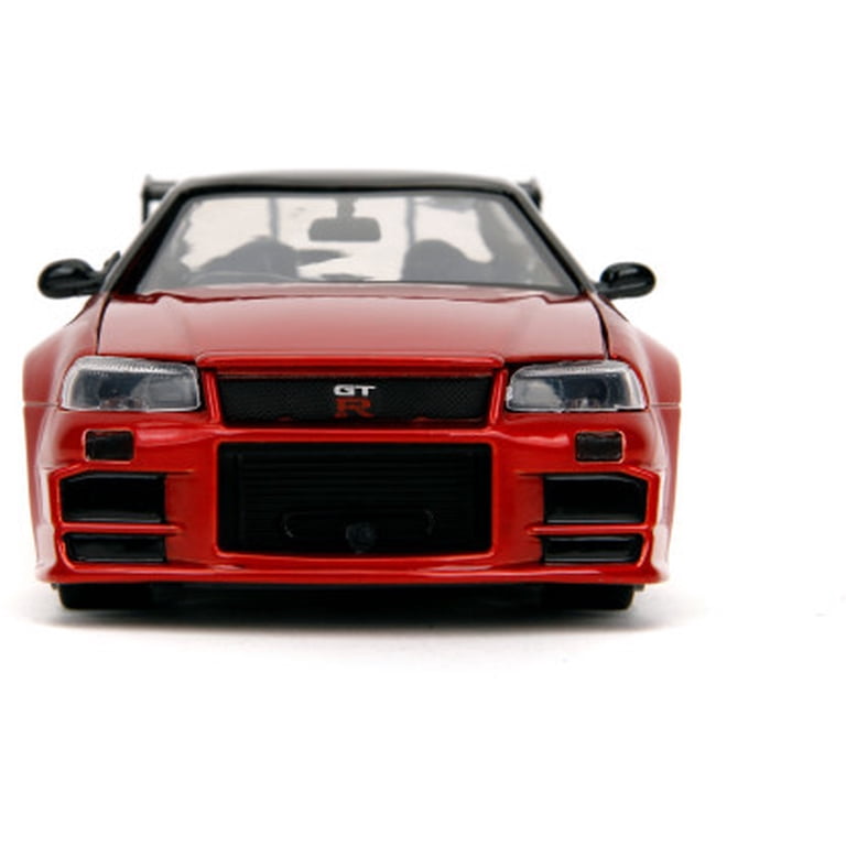 Jada Toys, 1:24 Scale Godzilla GTR R34 Die-Cast Model, Toho