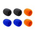 thumbnail image 1 of Universal Microphones Cover Shockproof Filter Sponges Protectors For Podcasters Musicians Quick Installs Material Yellow Or ange Red 2, 1 of 5