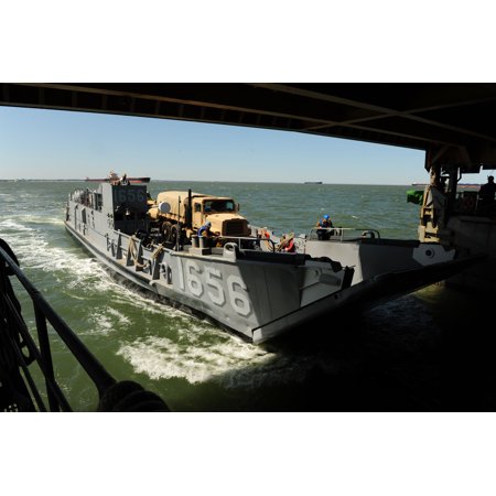 laminated poster landing craft
