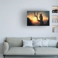 thumbnail image 2 of Canvas Wall Art - Ray Heere 'Woodland Animals 12' Wall Art for Living Room, Bedroom, or Office Décor by Trademark Fine Art - 24 x 16 Inches, 2 of 4