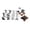 Style B, variant on segolike Mini Soldier Model Toy Action Figures Figures Playset Chariot Model for A