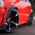 thumbnail image 3 of 4Pcs 50mm Universal Flexible Car Fender Flares Extra Wide Body Wheel Arches, 3 of 5