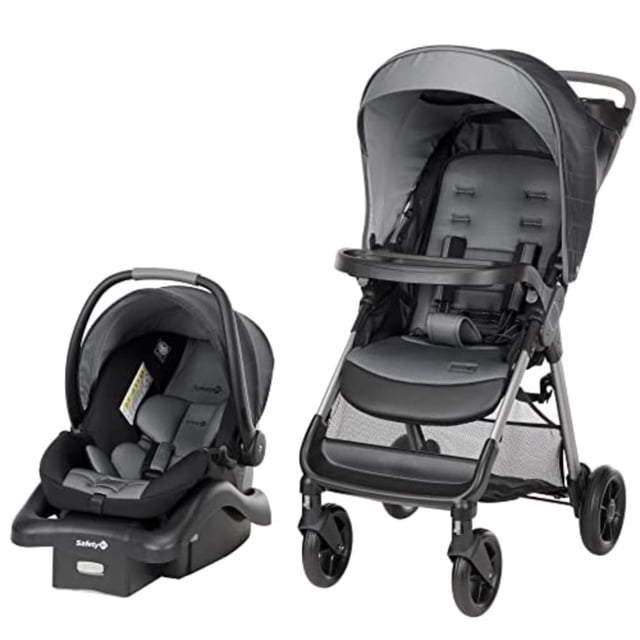 Sistema de desplazamiento Safety 1st Smooth Ride QCM, rápido, se levanta con una sola mano para plegarlo, High Street