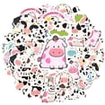 thumbnail image 2 of 35pcs Cartoon Animal Stickers Funny Cow Decals Cute Stickers for Phone Laptop Suitcase, 2 of 9