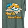 thumbnail image 3 of Peanuts - North Carolina Lucy - Women's Short Sleeve Graphic T-Shirt, 3 of 6