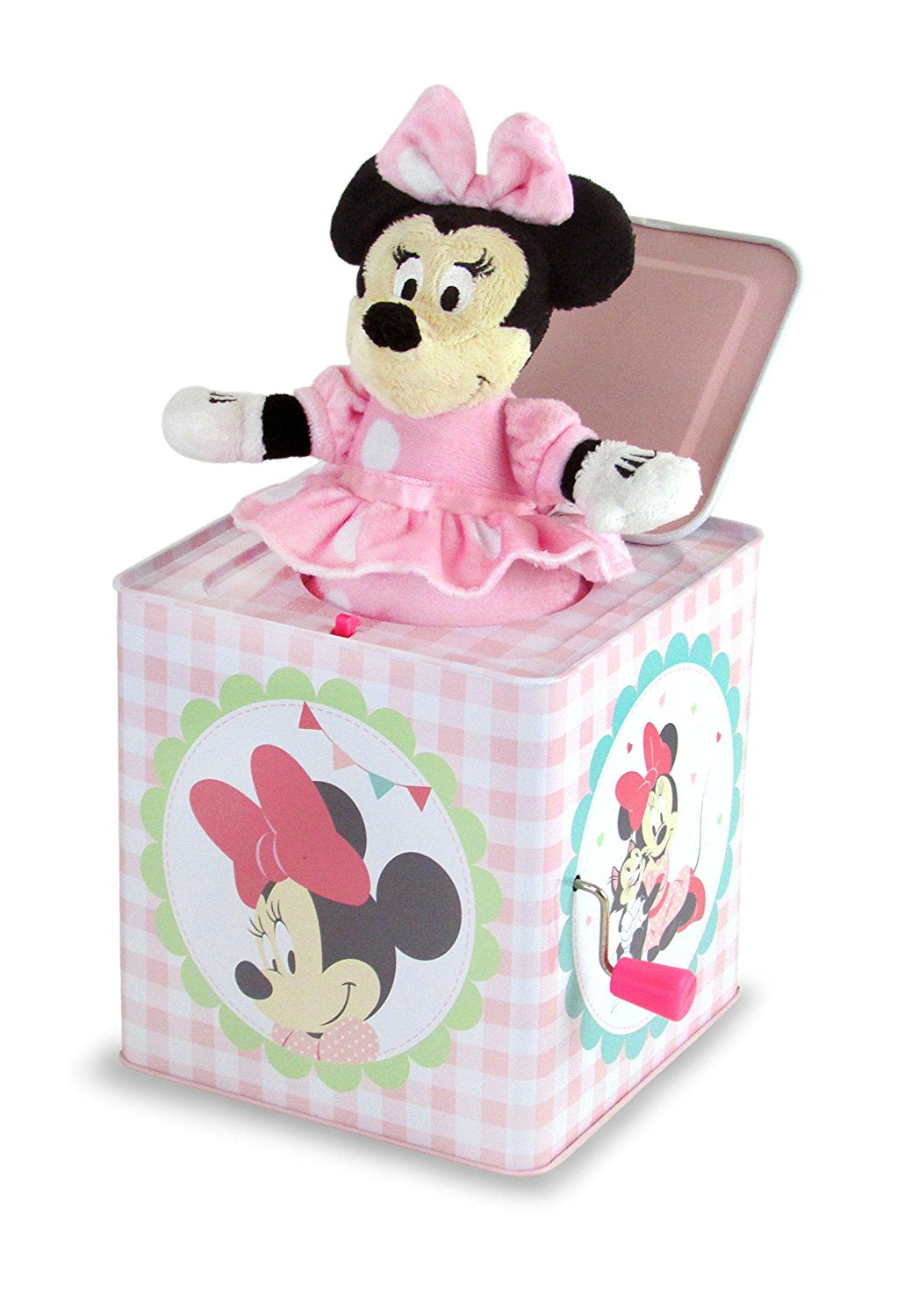 6.25 6.25 79708 Disney Baby Minnie Mouse Jack-in-the-Box