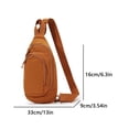 thumbnail image 5 of Sac à Bandoulière en Nylon d'Extérieur avec Sangle Réglable Sac à Bandoulière Simple Sac à Bandoulière Multi-Poches Sac à Bandoulière Tout-Aller Sac de Voyage Féminin, 5 of 5