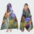 thumbnail image 3 of Strange Magic Hooded Kids Beach Towels Toddler Hat Swim Cover-ups Poncho Absorbent Pool Wrap Microfiber Bath, 3 of 7