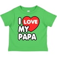 thumbnail image 3 of Inktastic I Love My Papa Boys or Girls Toddler T-Shirt, 3 of 5