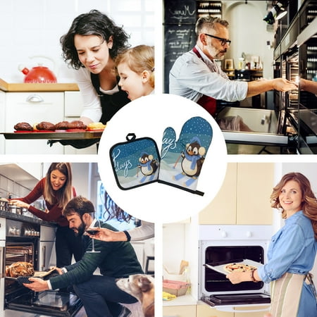 

Insulation Gloves Oven Baking High Temperature And Anti-scald Gloves