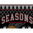 thumbnail image 3 of Seasons Swishes Ugly Christmas Sweater, Basketball, Hoops, Swish, Sports, 3 of 4