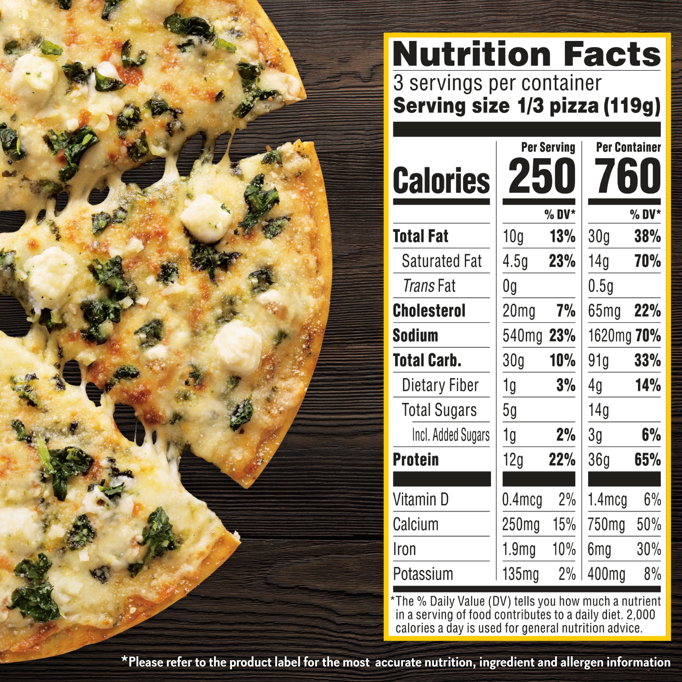 California Pizza Kitchen Cheese Pizza Frozen Food with Crispy Thin Crust, 12.6 oz
